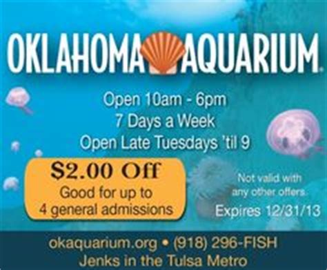 coupons for tulsa aquarium|oklahoma aquarium discount tickets.